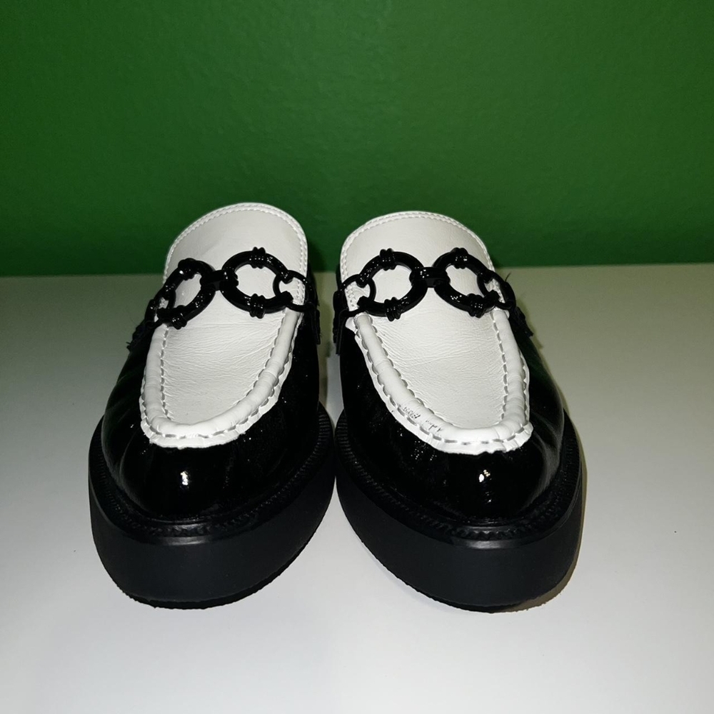 ❤️NWT Black and white Circus by Sam Edelman Nancy Mules. Size 10 - Picture 2 of 5